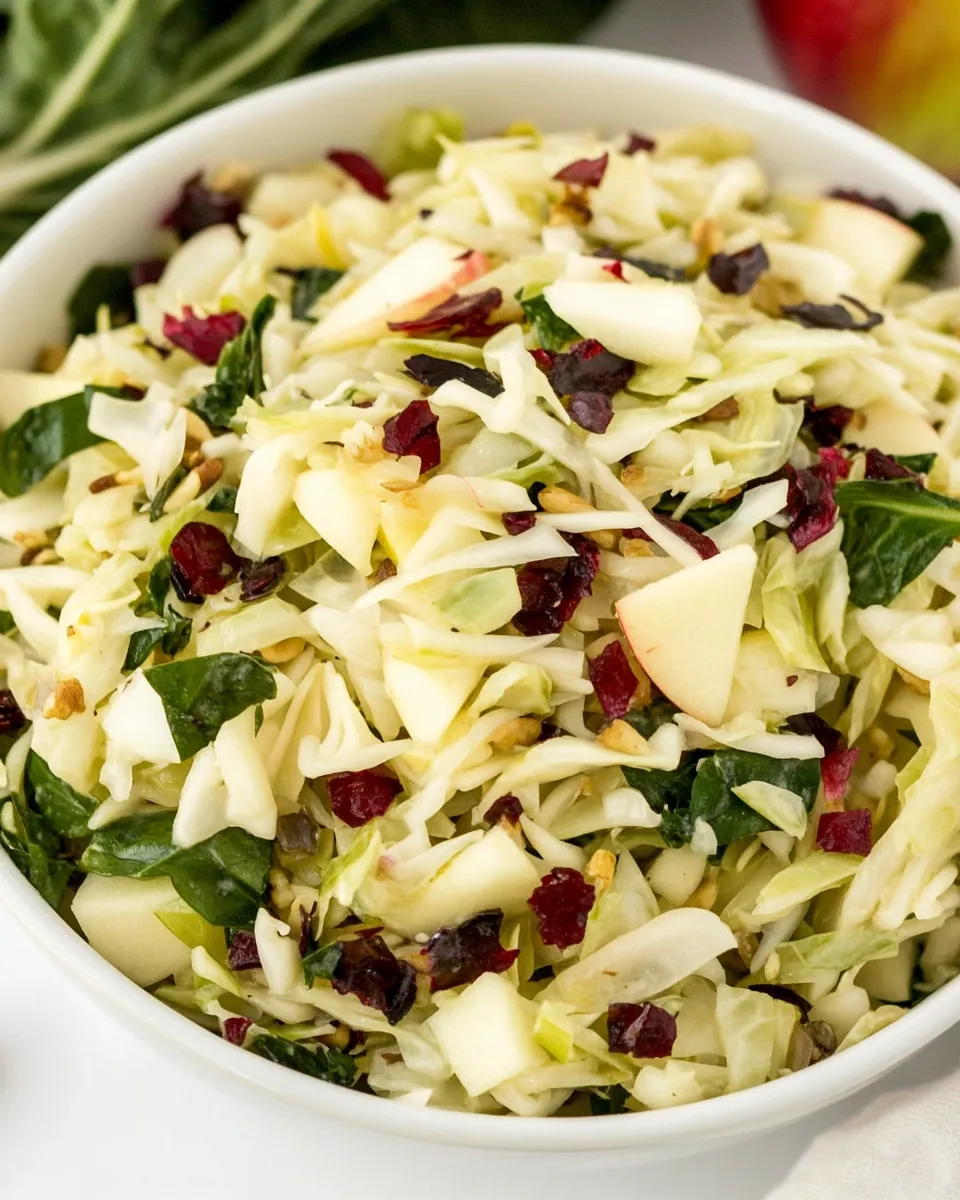 Cabbage Apple Salad