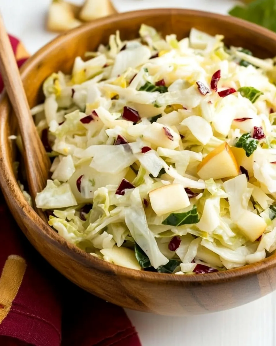 Cabbage Apple Salad