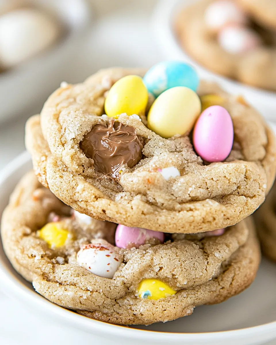 Cadbury Mini Egg Cookies