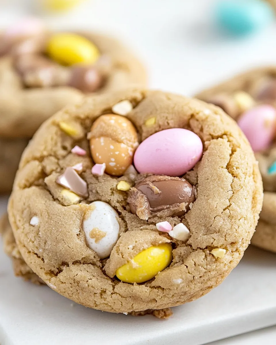 Cadbury Mini Egg Cookies