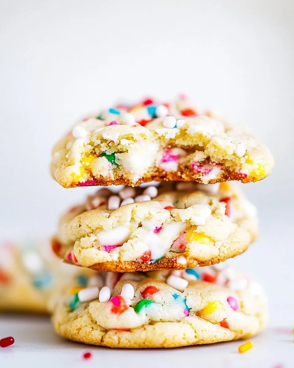 Cake Batter Cookies