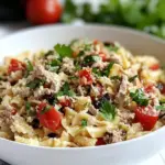 Campanelle Pasta with Tuna and Tomatoes
