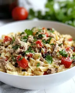 Campanelle Pasta with Tuna and Tomatoes