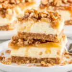 Caramel Apple Cheesecake Bars