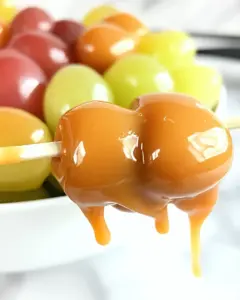 Caramel Apple Grapes