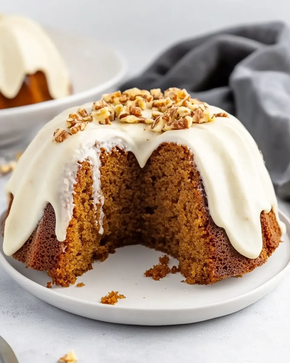 Carrot Bundt Cake