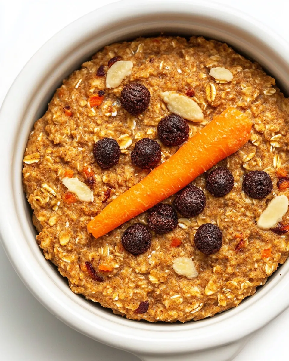 Carrot Cake Baked Oats