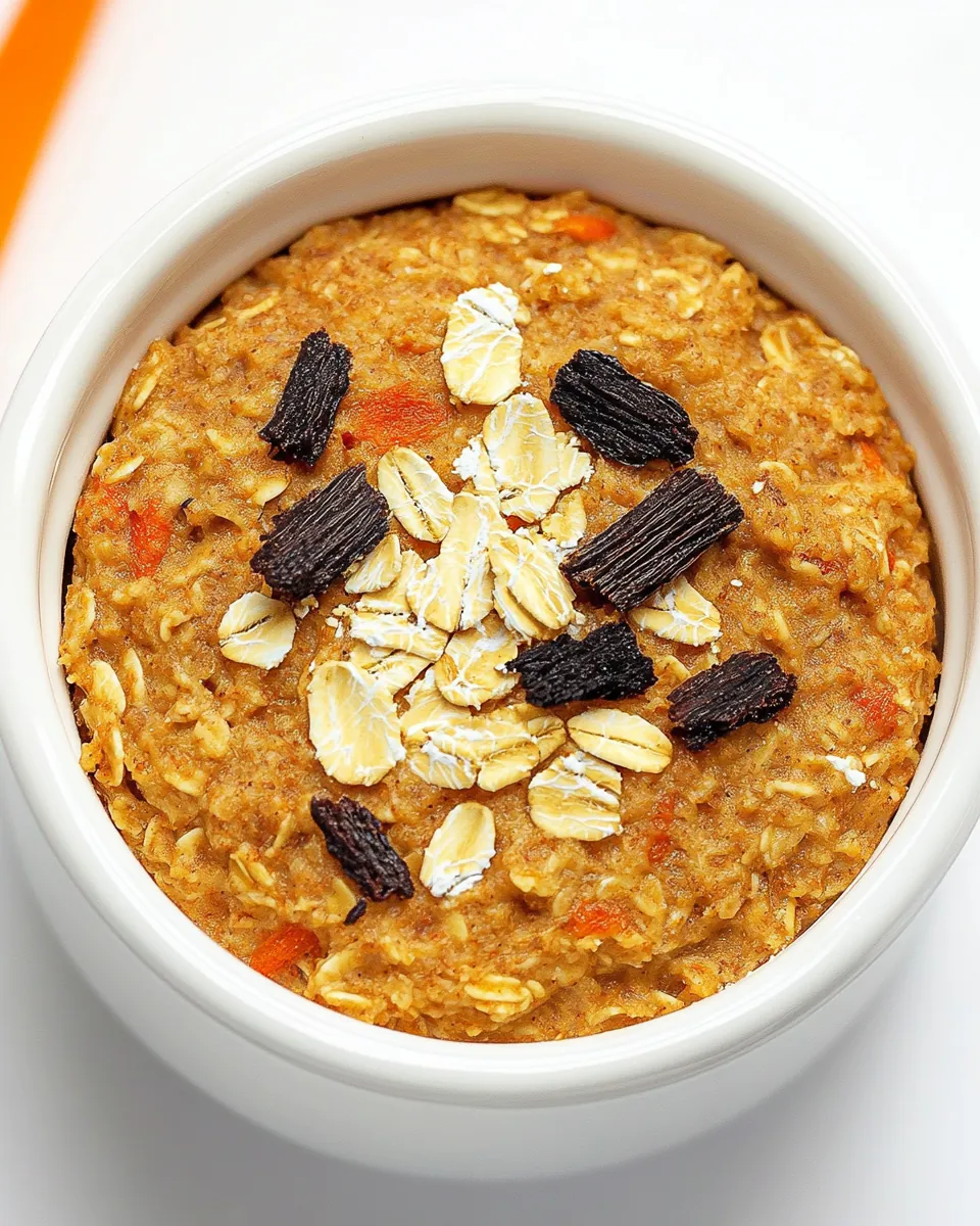 Carrot Cake Baked Oats
