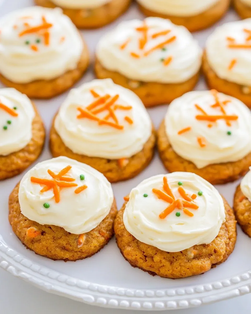 Carrot Cake Cookies