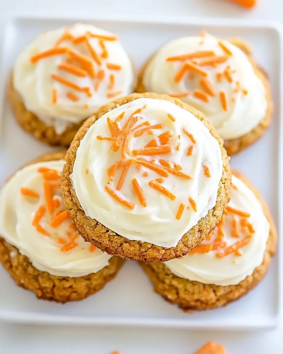 Carrot Cake Cookies