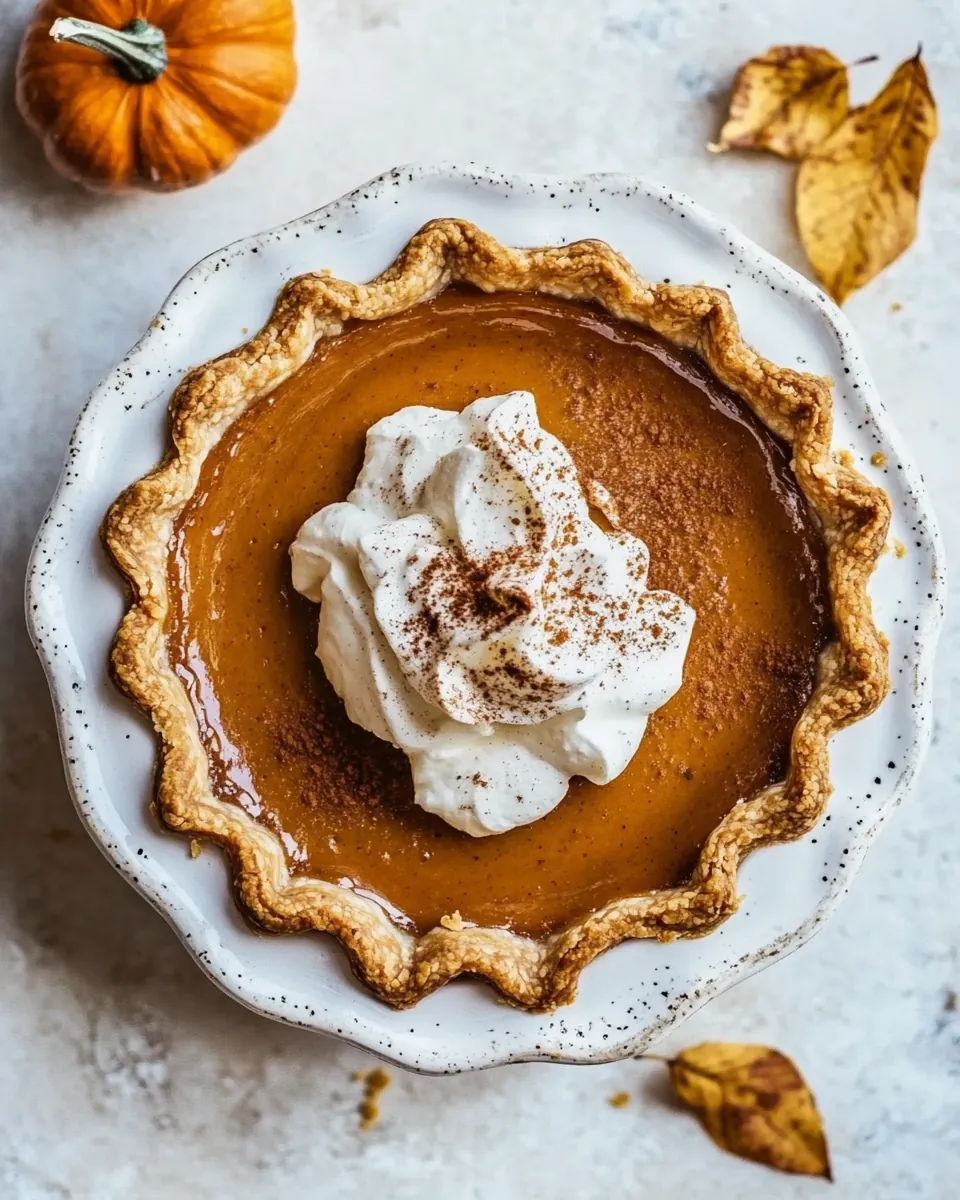 Chai Pumpkin Pie