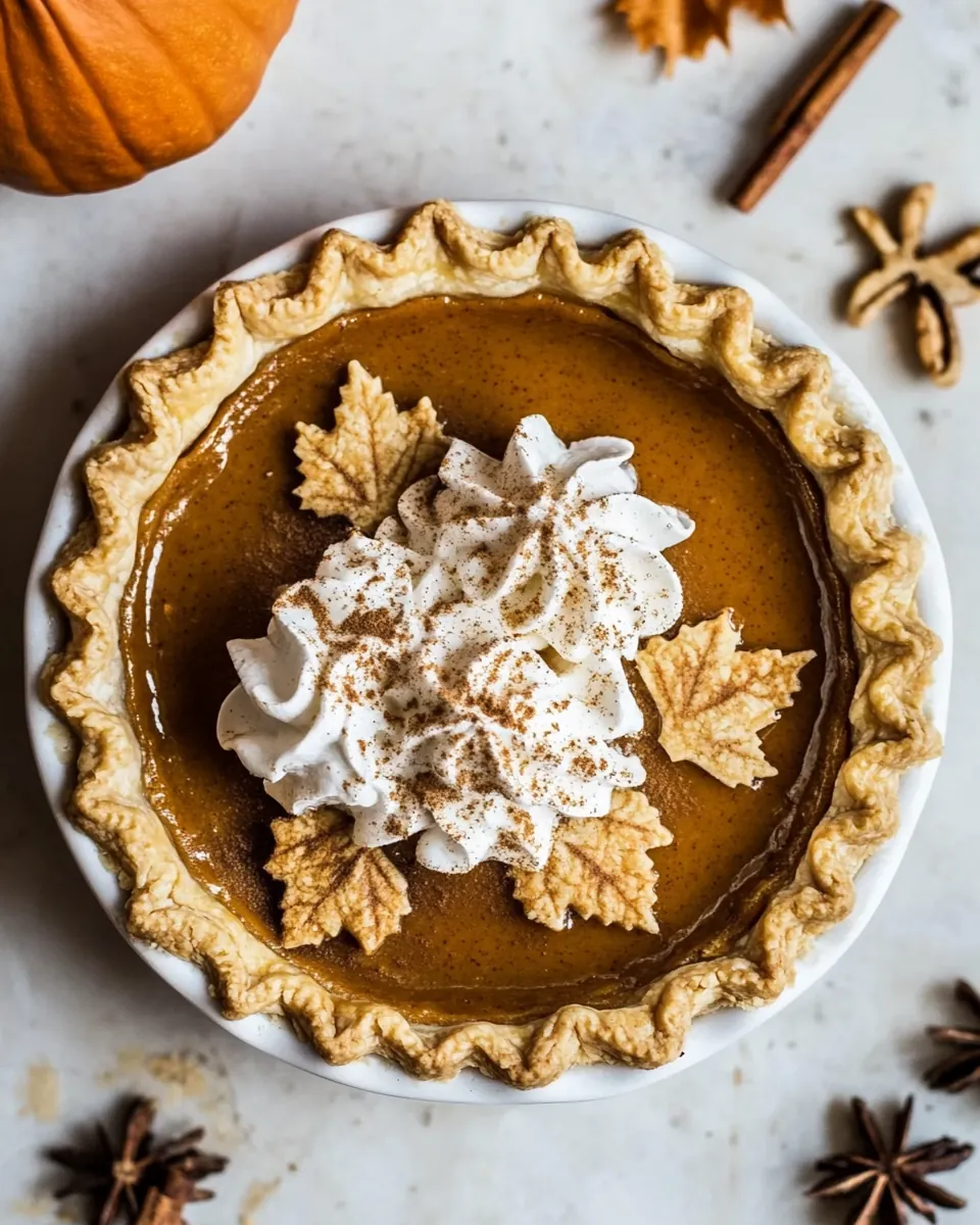 Chai Pumpkin Pie