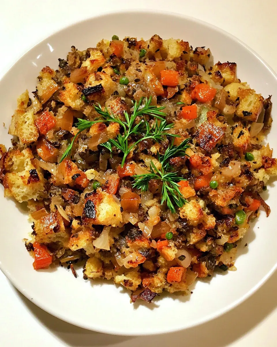 Challah Slow Cooker Stuffing