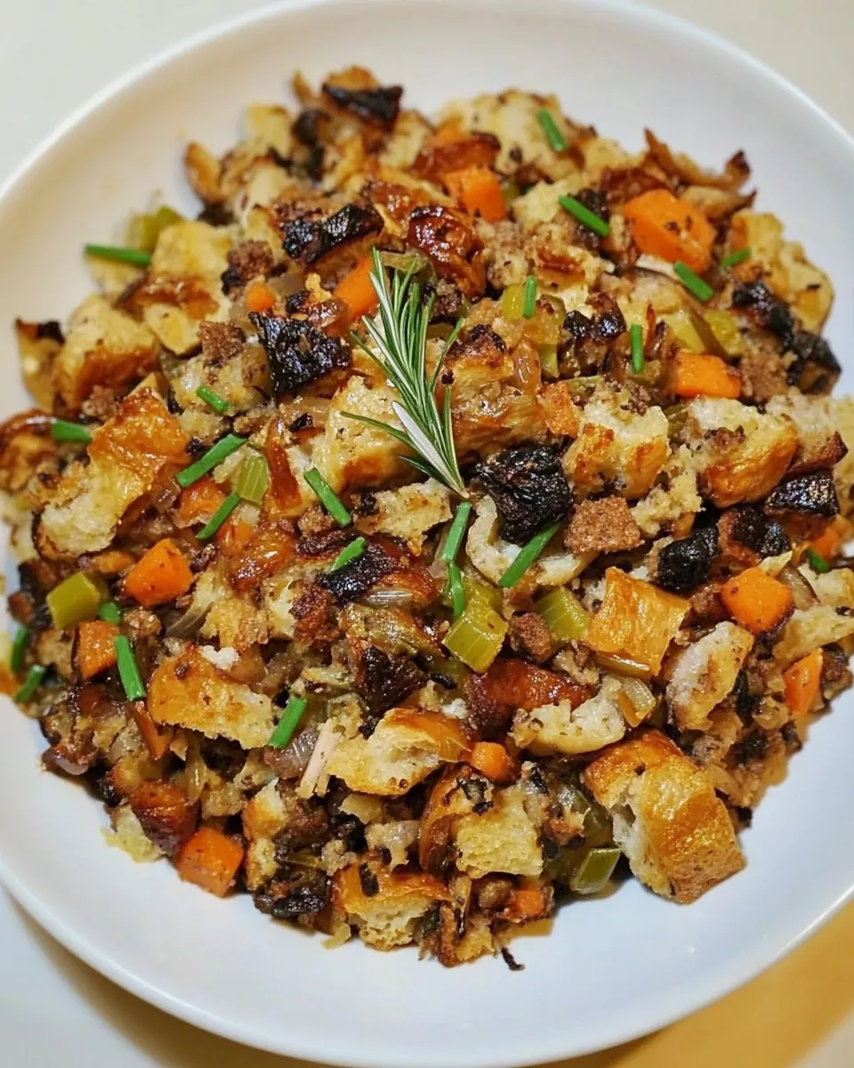 Challah Slow Cooker Stuffing