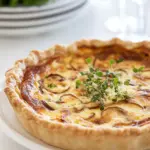 Cheese Caramelized Onion Quiche