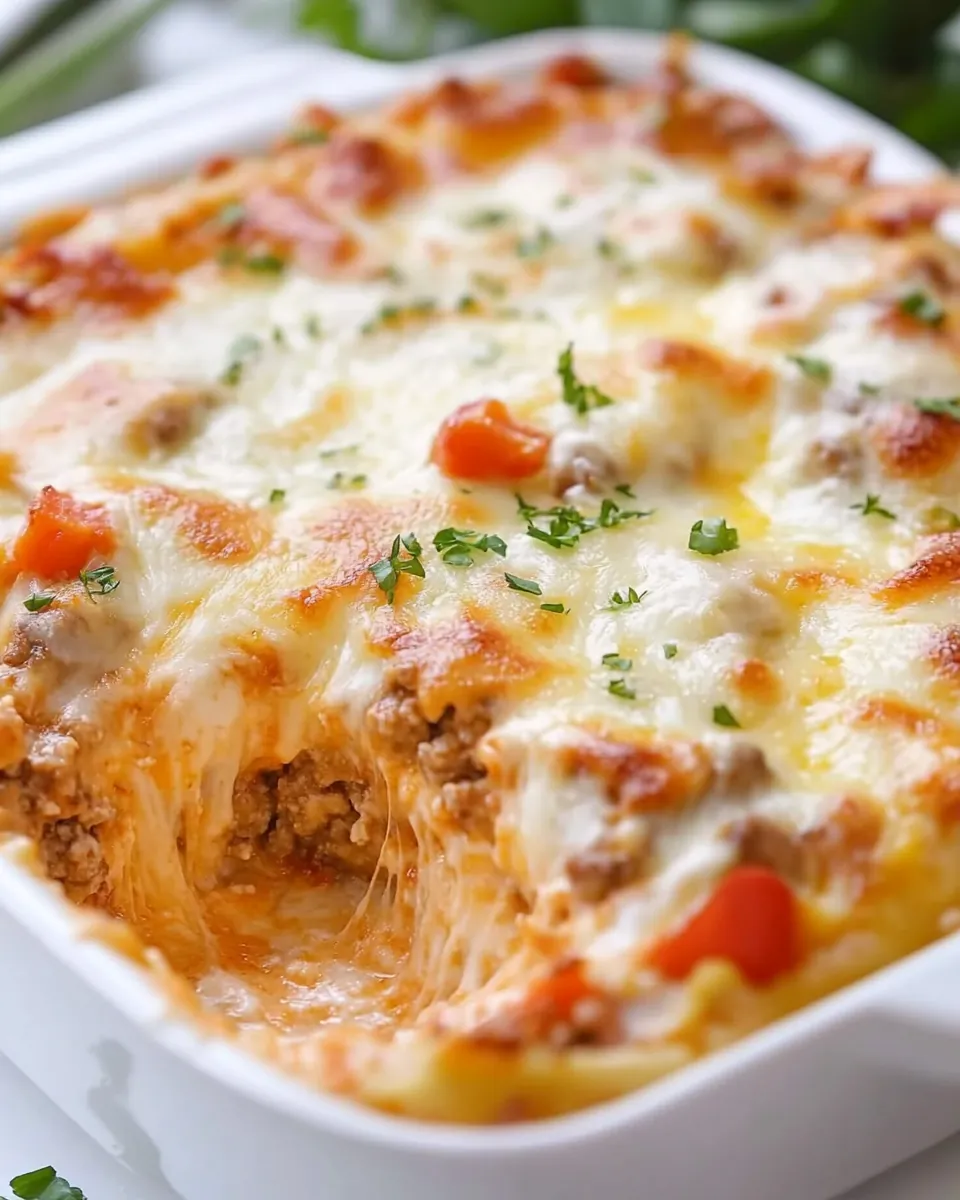 Cheeseburger Casserole