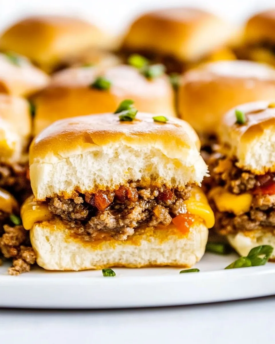 Cheeseburger Sliders