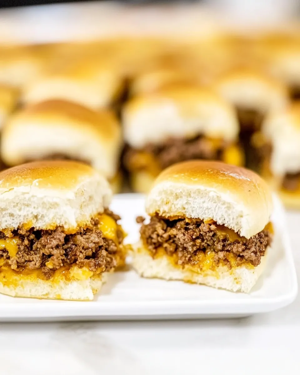 Cheeseburger Sliders