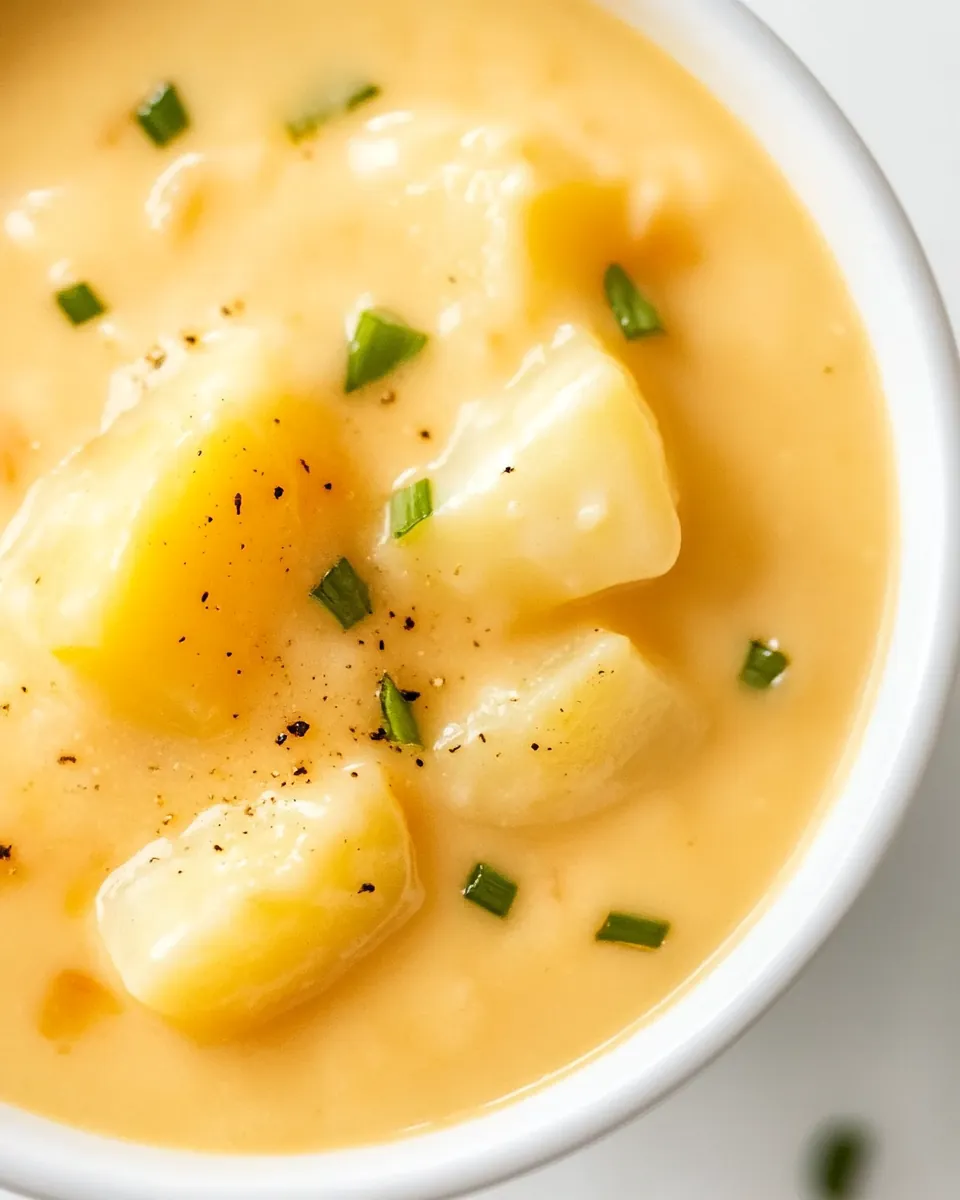 Cheesy Potato Soup