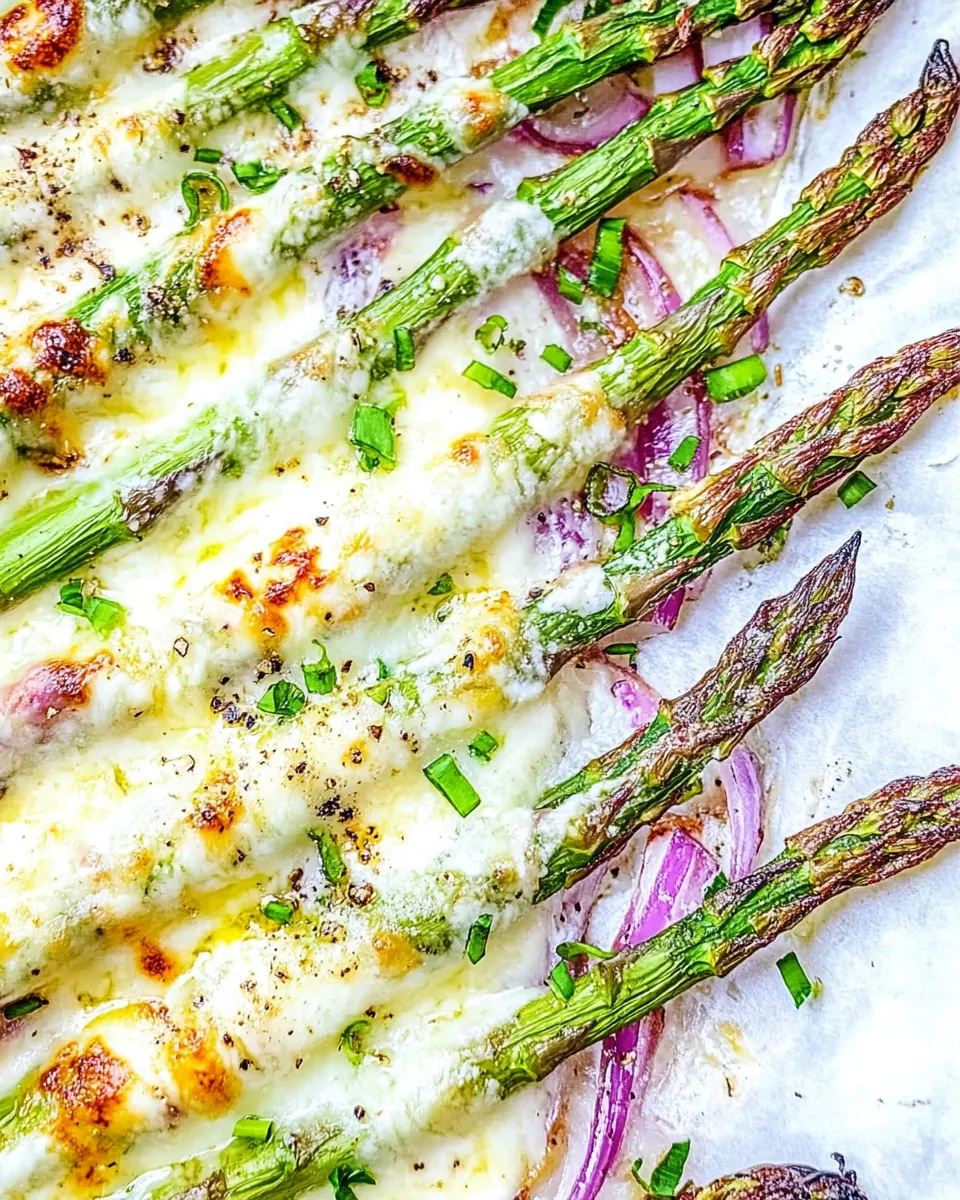Cheesy Roasted Asparagus