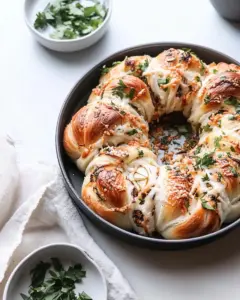 Cheesy Roasted Garlic Knots
