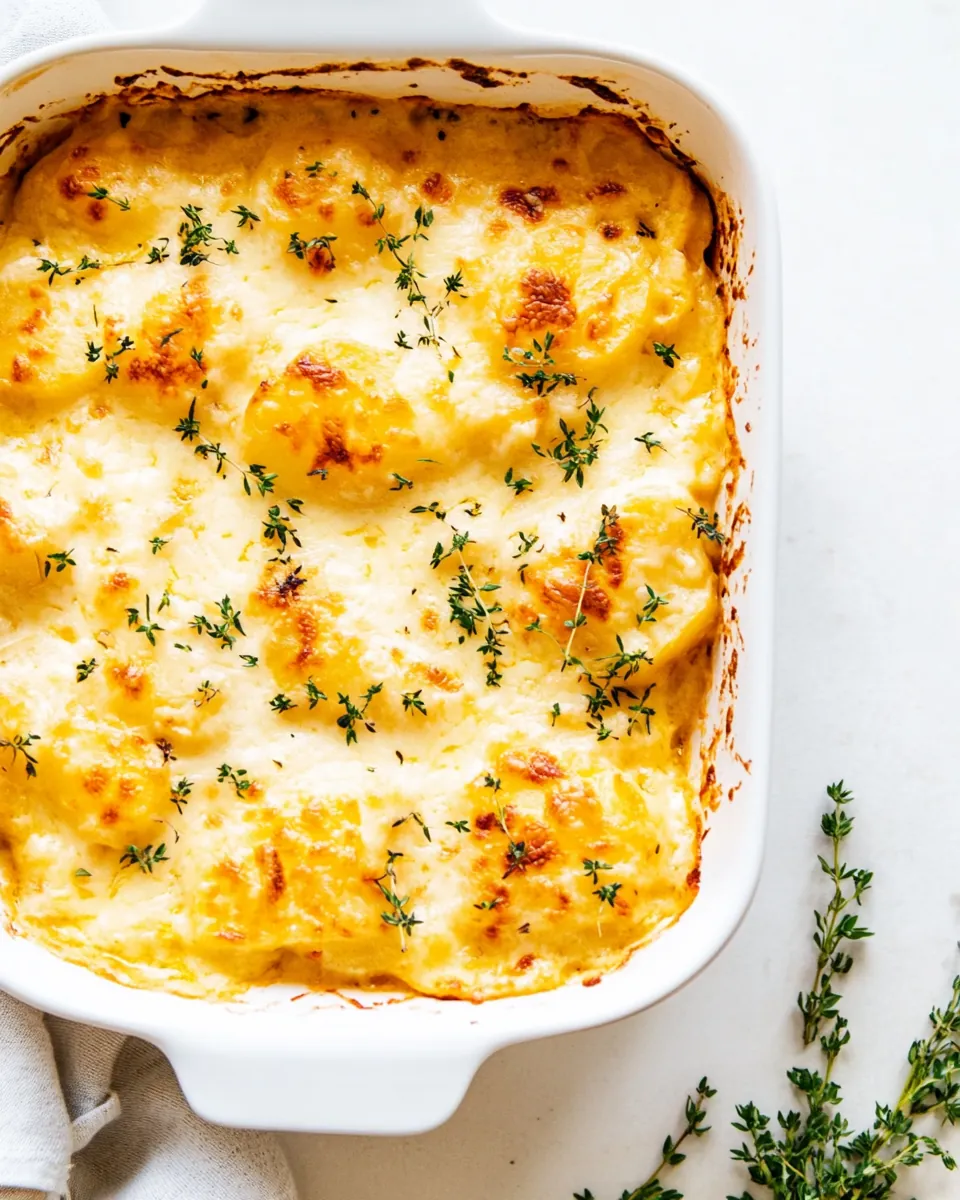 Cheesy Scalloped Potatoes
