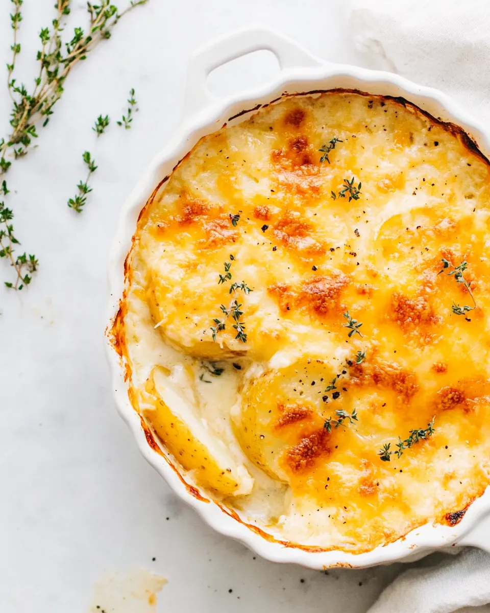 Cheesy Scalloped Potatoes