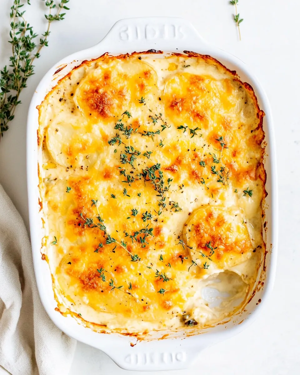 Cheesy Scalloped Potatoes