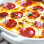 Cheesy White Pizza Casserole