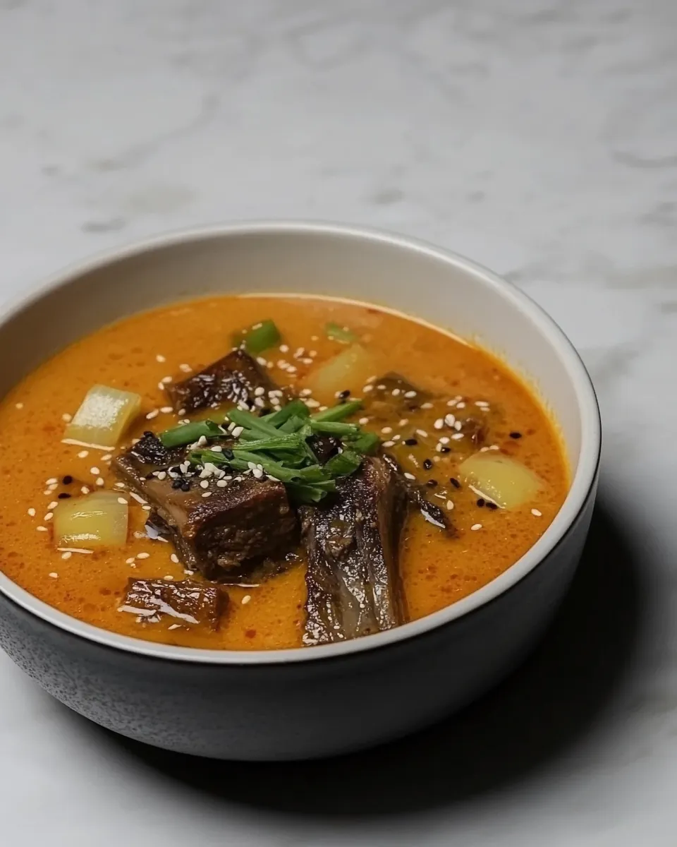 Short Rib Soybean Stew