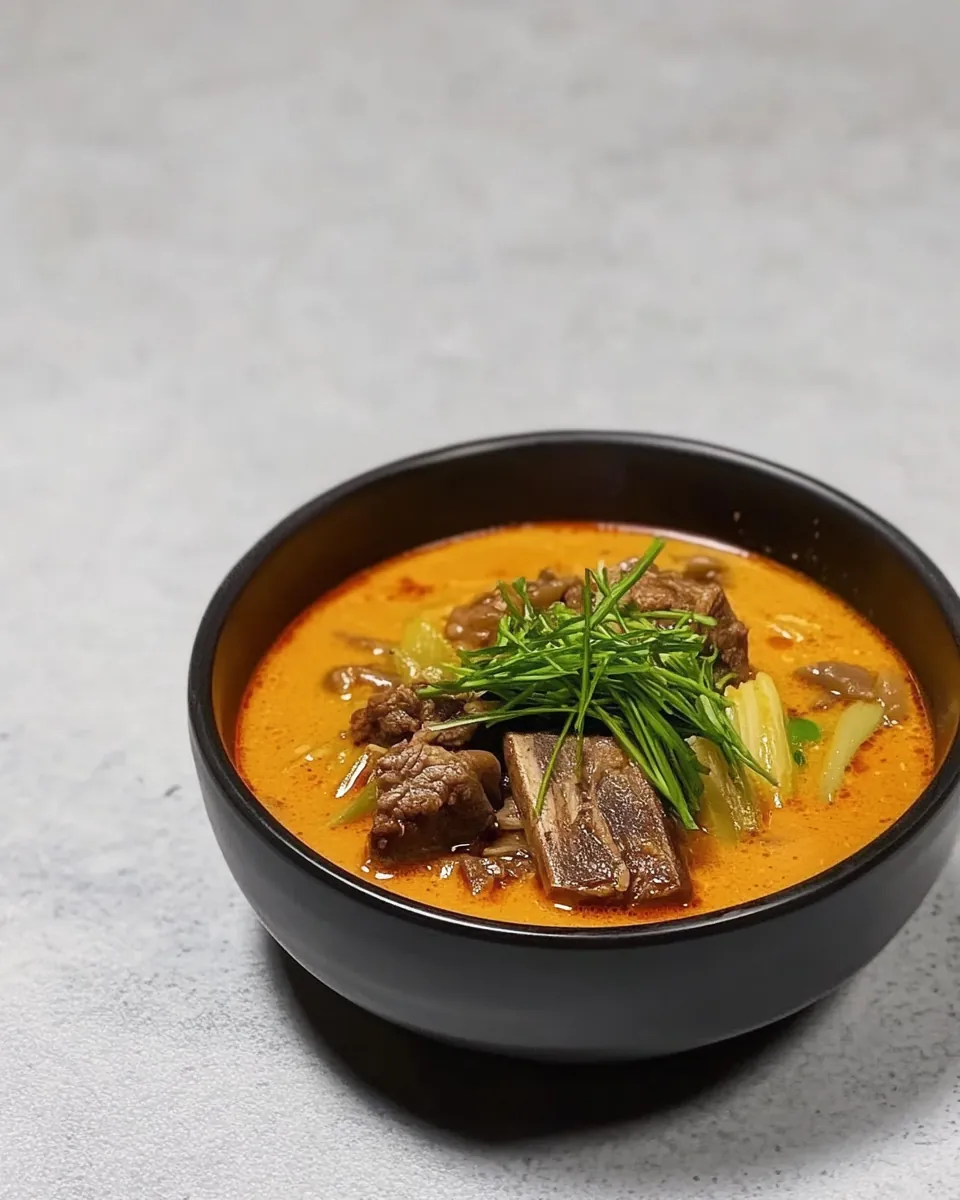 Short Rib Soybean Stew
