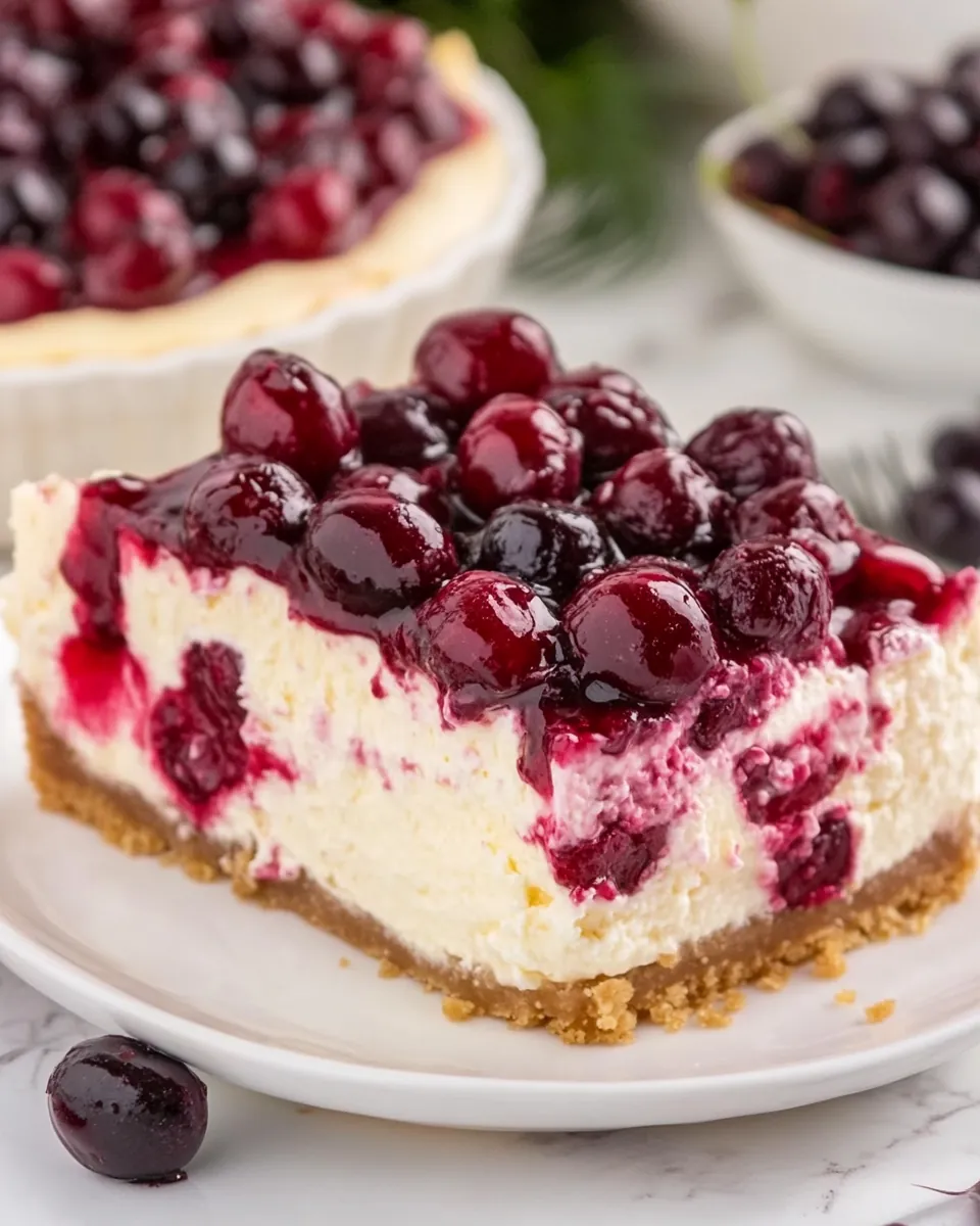 Cherry Cheesecake