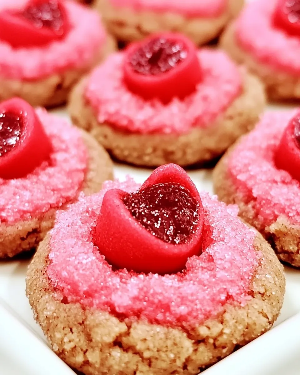 Cherry Kiss Cookies