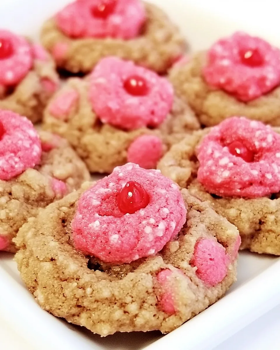 Cherry Kiss Cookies