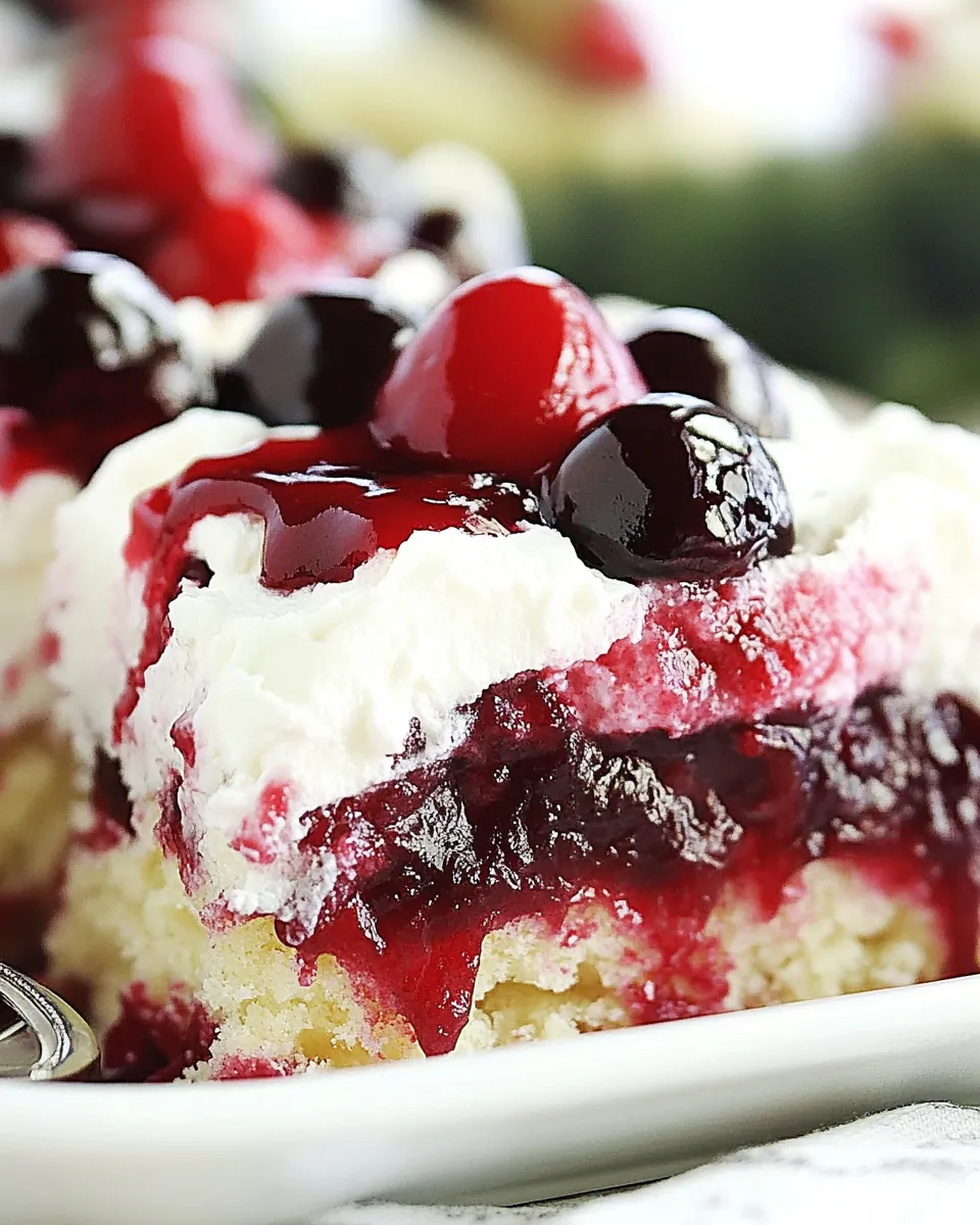 Cherry Poke Cake