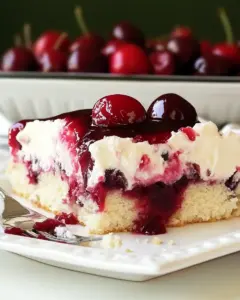Cherry Poke Cake