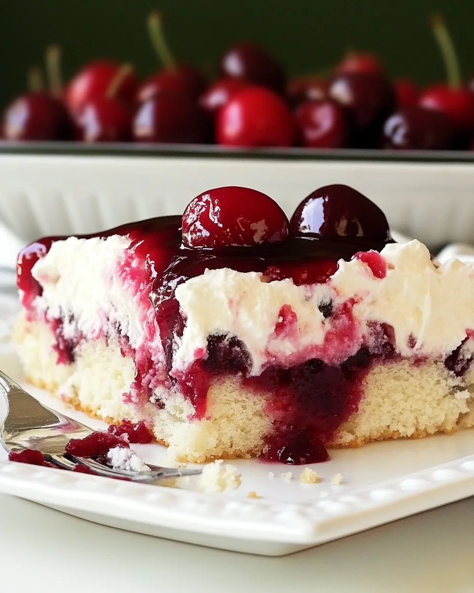 Cherry Poke Cake