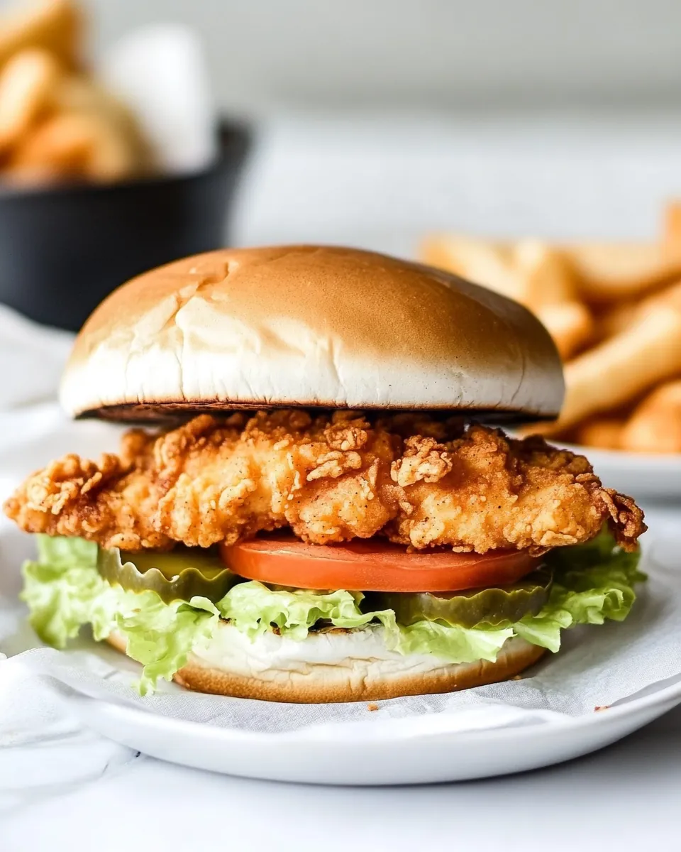Chick-fil-A Crispy Chicken Sandwich