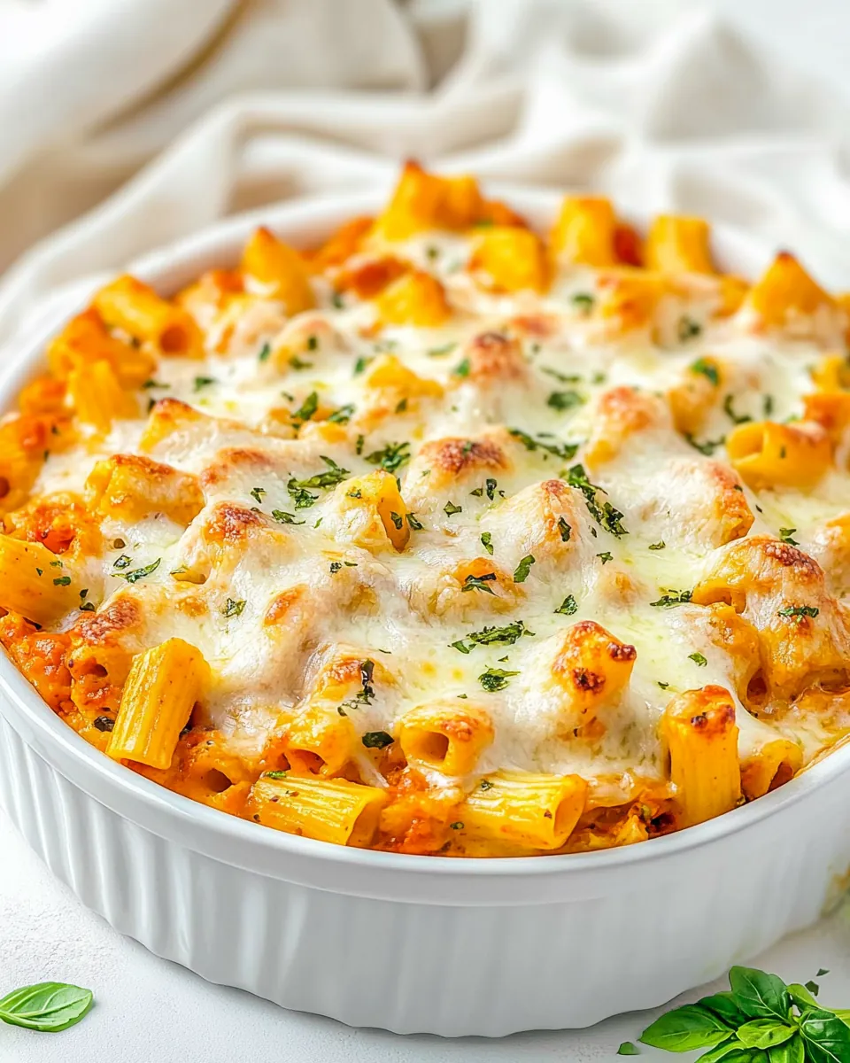 Chicken Baked Ziti