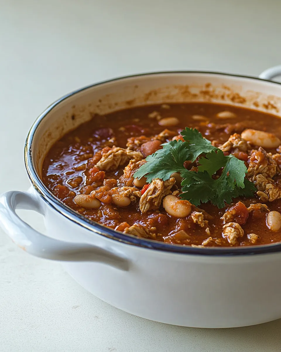 Chicken Chili with White Beans