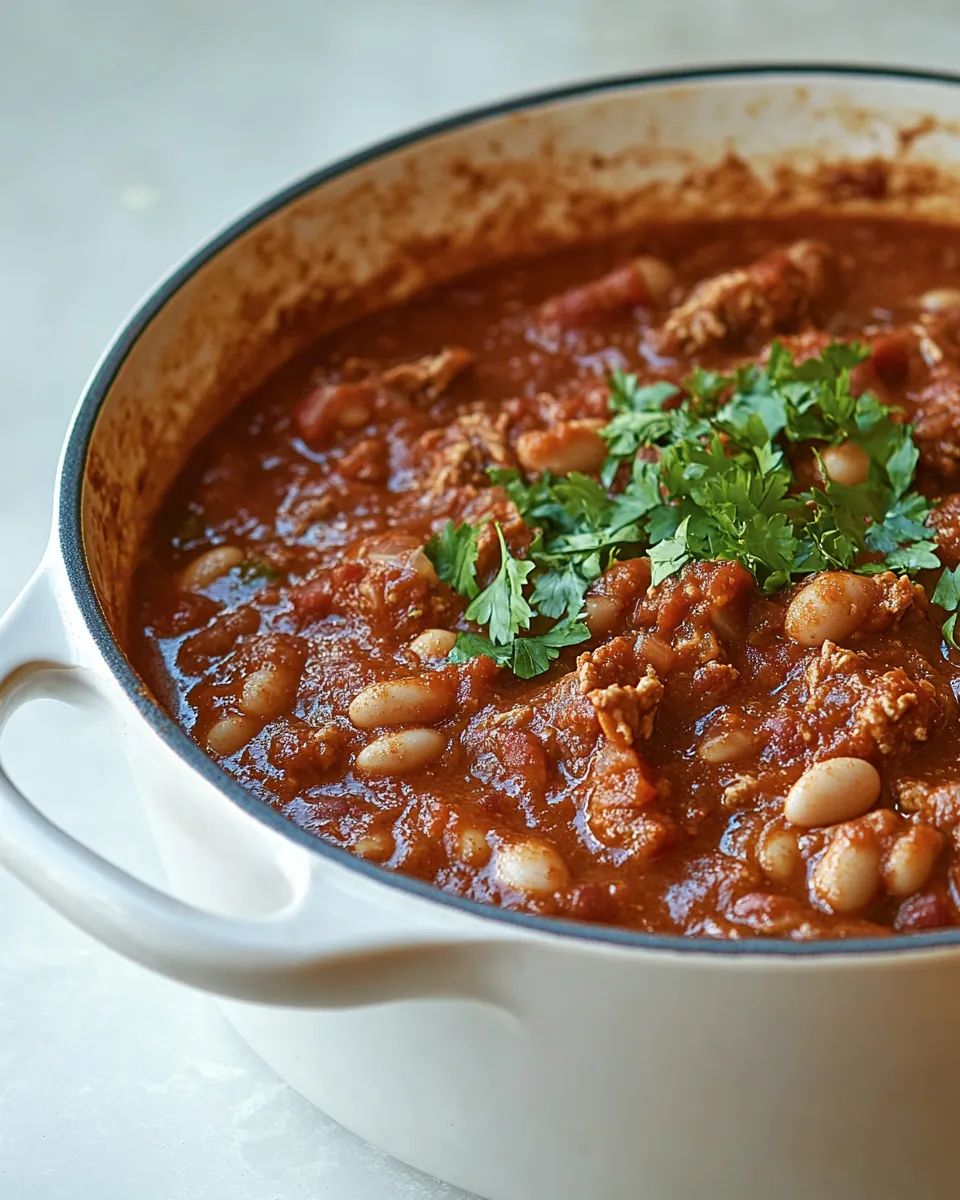 Chicken Chili with White Beans