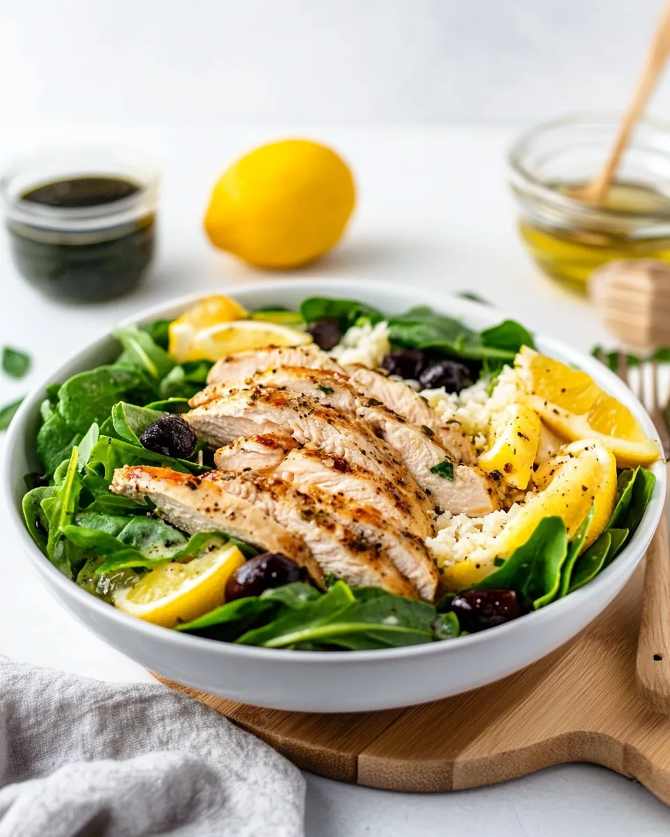 Chicken Florentine Salad