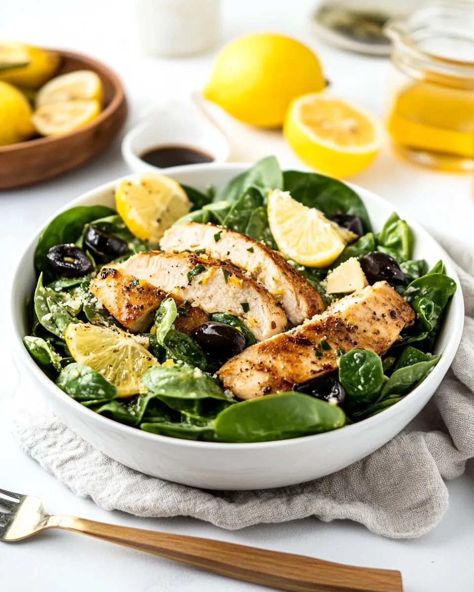 Chicken Florentine Salad