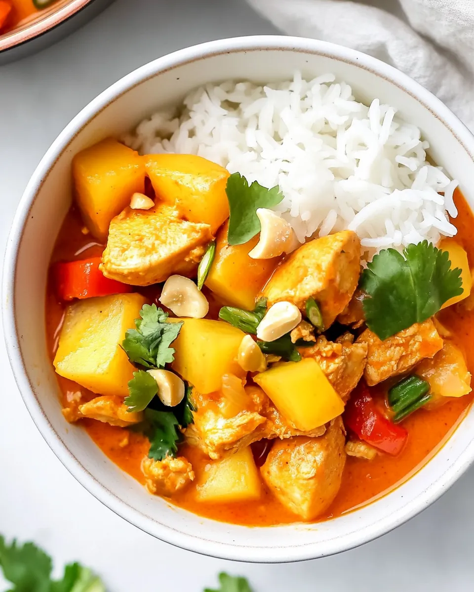 Chicken Massaman Curry