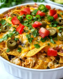 Chicken Nacho Casserole