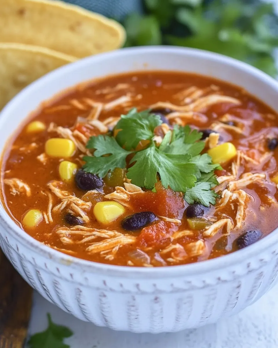 Chicken Taco Soup