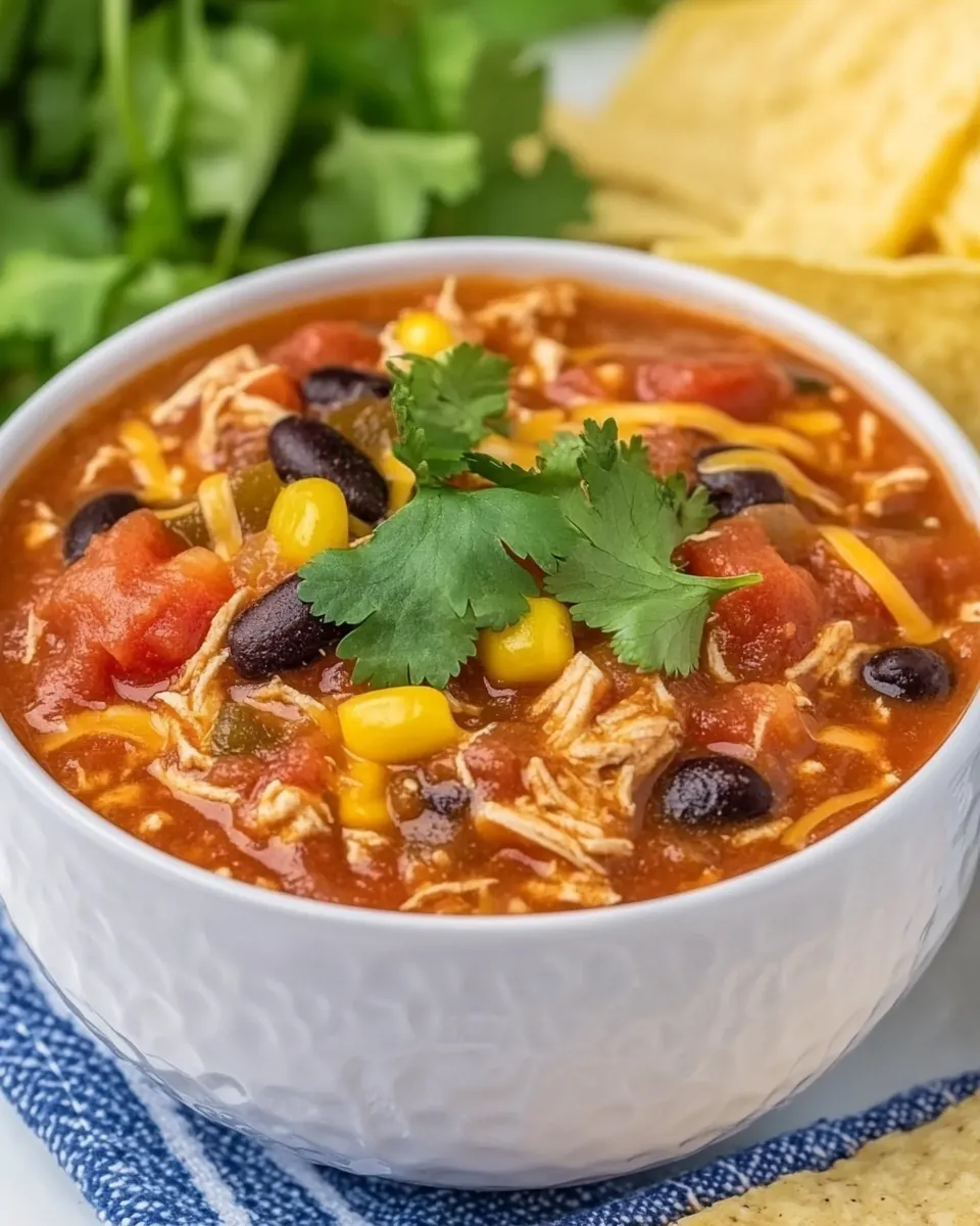 Chicken Taco Soup