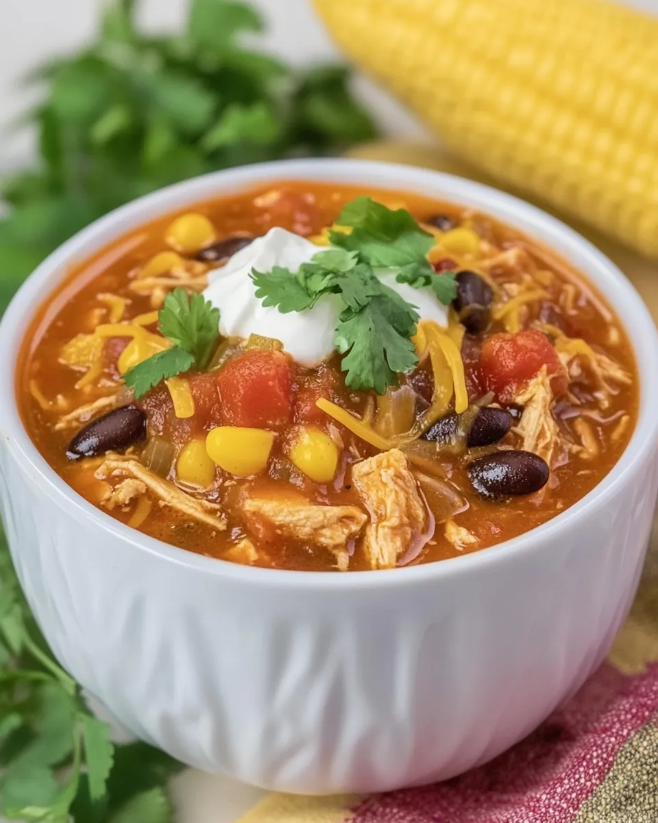 Chicken Taco Soup