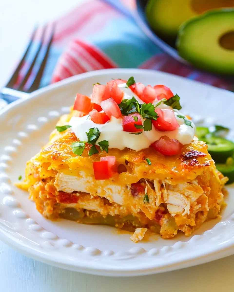 Chicken Tamale Casserole