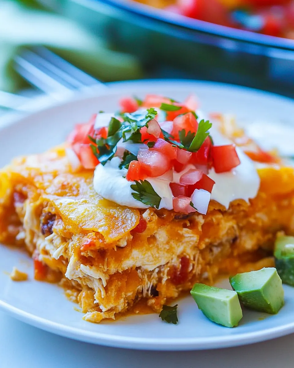 Chicken Tamale Casserole